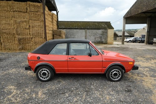 1981 Volkswagen Rabbit GTi Cabriolet Auto LHD For Sale (picture 24 of 139)