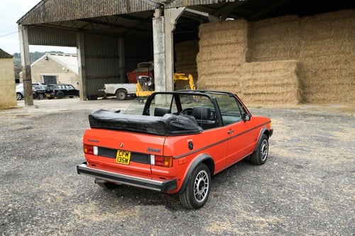 1981 Volkswagen Rabbit GTi Cabriolet Auto LHD For Sale (picture 9 of 139)