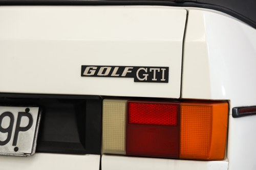 1981 Volkswagen Mk1 Golf GLI Cabriolet For Sale (picture 87 of 129)