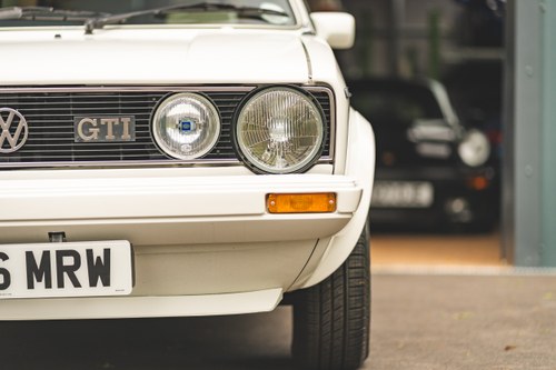 1983 Volkswagen Golf GTi Cabriolet 'Triple White' For Sale (picture 49 of 82)