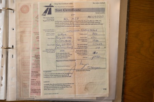 1983 Volkswagen Golf Gti Campaign model In vendita (immagine 192 di 209)