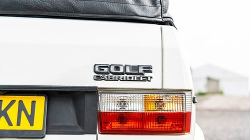1989 Volkswagen Golf MK1 Cabriolet For Sale (picture 48 of 78)