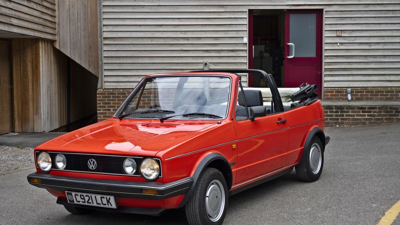 Volkswagen MK1 Golf GL Karmann Cabriolet Automatic For Sale (picture 1 of 119)