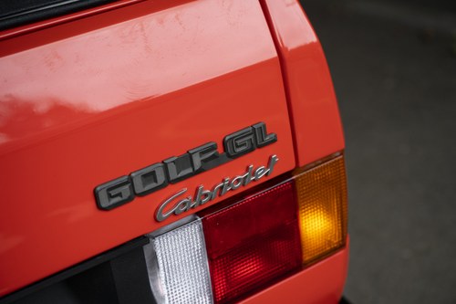 Volkswagen MK1 Golf GL Karmann Cabriolet Automatic à vendre (picture 49 of 119)