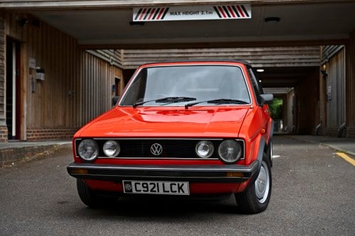 Volkswagen MK1 Golf GL Karmann Cabriolet Automatic à vendre (picture 8 of 119)