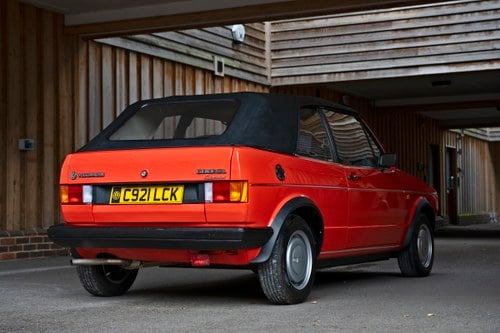 Volkswagen MK1 Golf GL Karmann Cabriolet Automatic à vendre (picture 12 of 119)