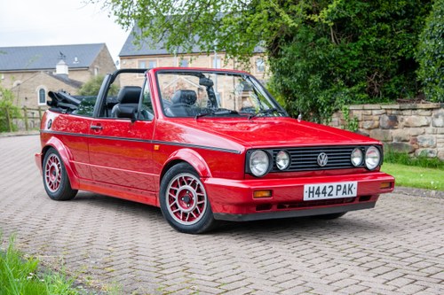 1990 Volkswagen Golf Mk1 GTI Cabriolet zum Verkauf (Bild 1 von 146)