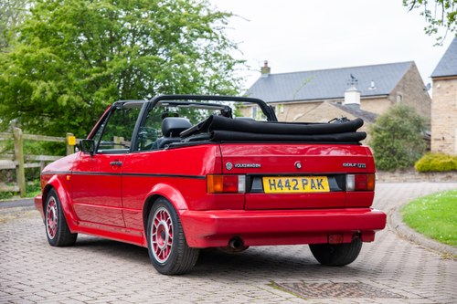 1990 Volkswagen Golf Mk1 GTI Cabriolet zum Verkauf (Bild 7 von 146)