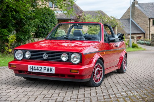 1990 Volkswagen Golf Mk1 GTI Cabriolet zum Verkauf (Bild 10 von 146)