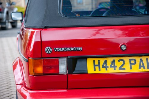 1990 Volkswagen Golf Mk1 GTI Cabriolet zum Verkauf (Bild 76 von 146)