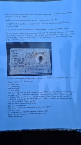 1983 Mk1 Golf GTi - GTi Engineering For Sale (picture 117 of 129)