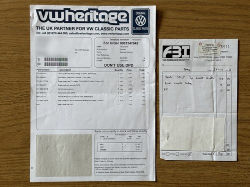 1965 Volkswagen Type 2 T1c Motor Caravan For Sale (picture 116 of 139)