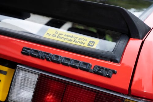 1984 Volkswagen Scirocco MK2 GT For Sale (picture 53 of 103)