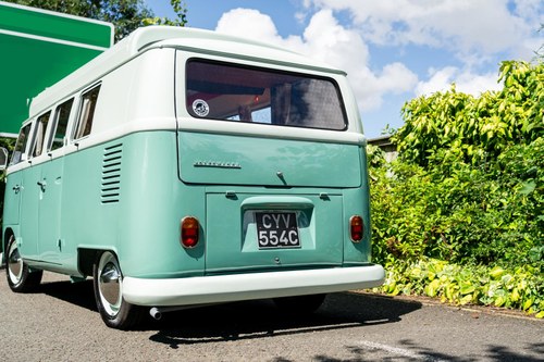 1965 Volkswagen T1 Splitscreen Canterbury Pitt Campervan In vendita (immagine 101 di 129)