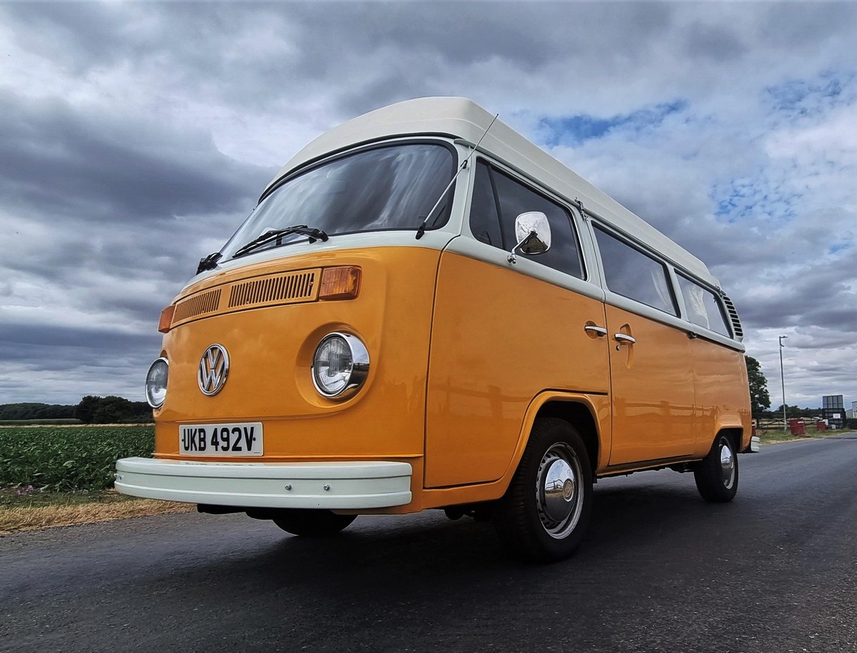 Devom Moon Raker 1979 Volkswagen T2 2L Devon Moonraker Camper Van RHD à venda em leilão