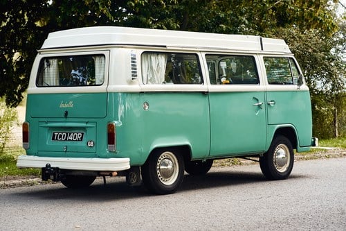 1977 Volkswagen Type 2 Bay Window Westfalia Campervan à venda (imagem 8 de 215)