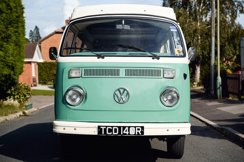 1977 Volkswagen Type 2 Bay Window Westfalia Campervan à venda (imagem 48 de 215)