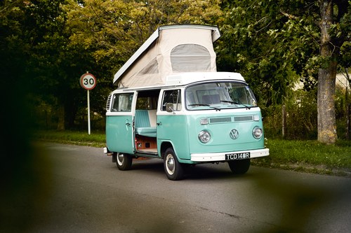 1977 Volkswagen Type 2 Bay Window Westfalia Campervan à venda (imagem 29 de 215)