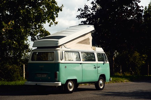 1977 Volkswagen Type 2 Bay Window Westfalia Campervan à venda (imagem 43 de 215)
