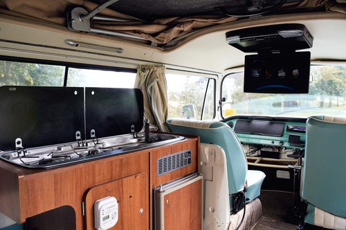 1977 Volkswagen Type 2 Bay Window Westfalia Campervan à venda (imagem 86 de 215)