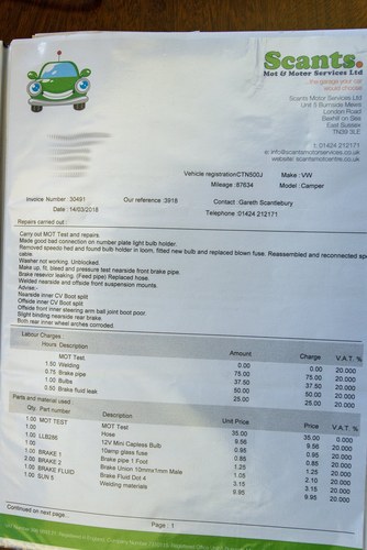 1971 Volkswagen T2 ‘Bay Window’ Camper For Sale (picture 134 of 136)