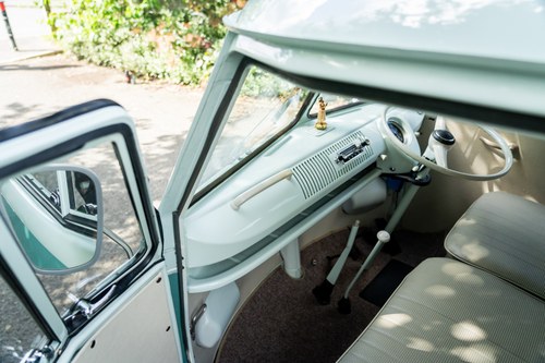 1965 Volkswagen T1 Splitscreen Canterbury Pitt Campervan In vendita (immagine 22 di 129)