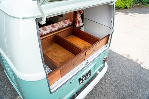 1965 Volkswagen T1 Splitscreen Canterbury Pitt Campervan In vendita (immagine 49 di 129)