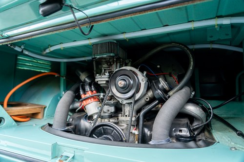 1965 Volkswagen T1 Splitscreen Canterbury Pitt Campervan In vendita (immagine 107 di 129)