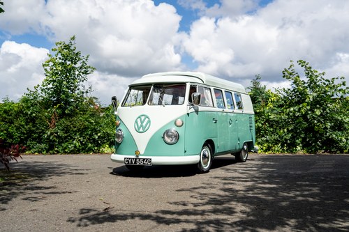 1965 Volkswagen T1 Splitscreen Canterbury Pitt Campervan In vendita (immagine 1 di 129)