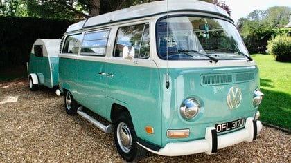 1971 Volkswagen Type 2 Westfalia camper and mini-caravan (LHD)