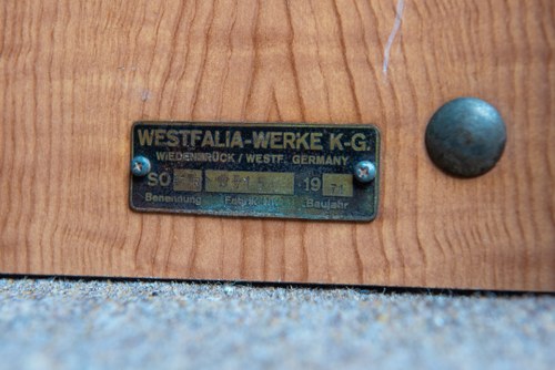 1971 Volkswagen T2 Baywindow Westfalia In vendita (immagine 47 di 186)