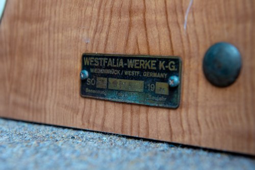 1971 Volkswagen T2 Baywindow Westfalia In vendita (immagine 45 di 186)