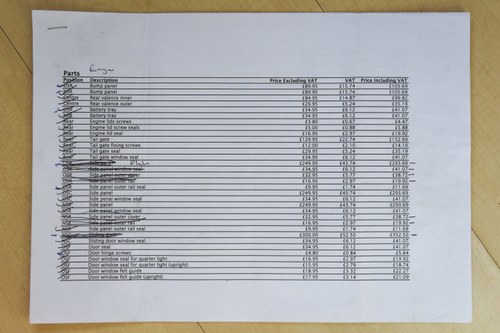 1973 Volkswagen T2 In vendita (immagine 151 di 160)