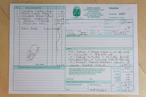 1973 Volkswagen T2 In vendita (immagine 154 di 160)