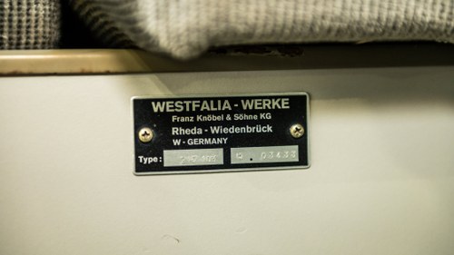 1987 Volkswagen T3 Vanagon Westfalia LHD In vendita (immagine 41 di 150)