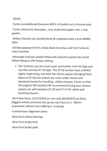 1988 Volkswagen T3 LHD à vendre (picture 60 of 104)