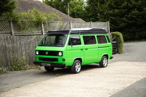 1988 Volkswagen Transporter T25 TD Reimo Camper Conversion In vendita (immagine 23 di 192)