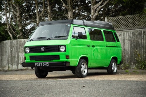 1988 Volkswagen Transporter T25 TD Reimo Camper Conversion In vendita (immagine 29 di 192)