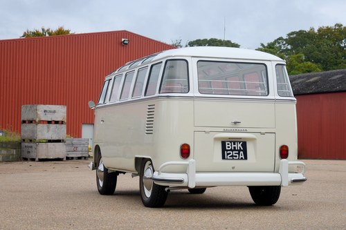 1963 Volkswagen T2 Splitscreen 23 Window Samba à venda (imagem 13 de 106)