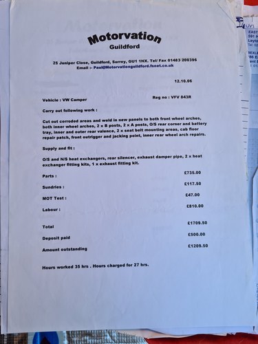 1976 Volkswagen Type 2 Camper - RESERVE LOWERED à vendre (picture 87 of 98)