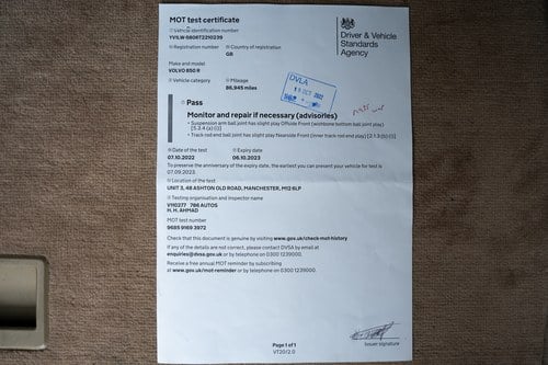 1996 Volvo 850 R Estate Te koop (foto 163 van 173)