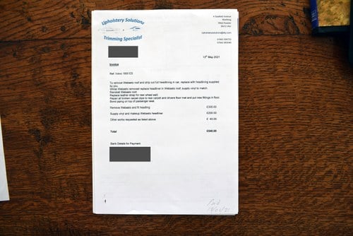 1973 Volvo P1800 ES Automatic For Sale (picture 144 of 157)