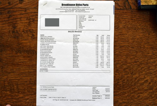 1973 Volvo P1800 ES Automatic For Sale (picture 147 of 157)