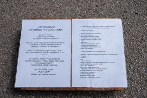 2004 Volvo S80 2.9 Geartronic For Sale (picture 157 of 160)