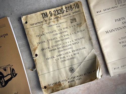 1945 Willys Jeep Te koop (foto 198 van 214)