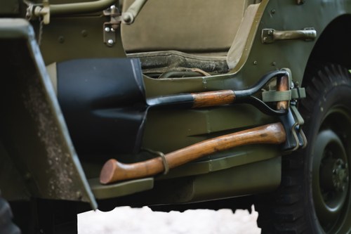 1942 Willys MB Jeep and Artillery Trailer For Sale (picture 65 of 105)