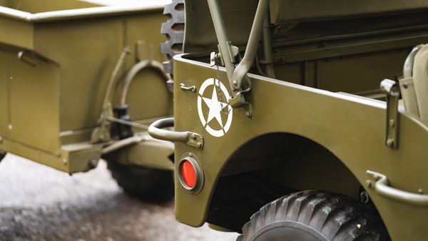 1942 Willys MB Jeep and Artillery Trailer For Sale (picture :index of 64)