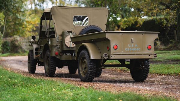 1942 Willys MB Jeep and Artillery Trailer For Sale (picture :index of 17)