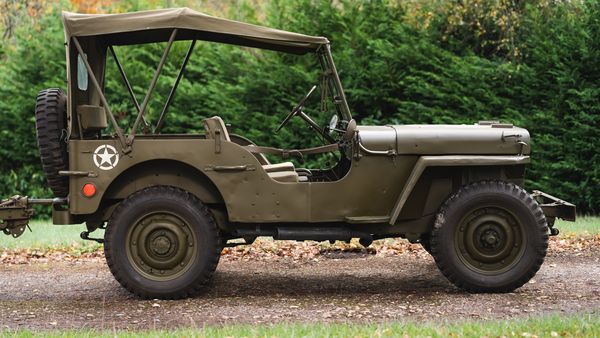 1942 Willys MB Jeep and Artillery Trailer For Sale (picture :index of 4)