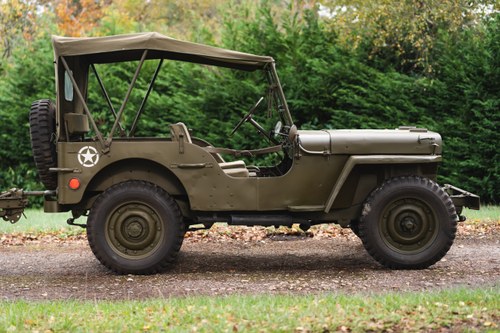 1942 Willys MB Jeep and Artillery Trailer For Sale (picture 4 of 105)
